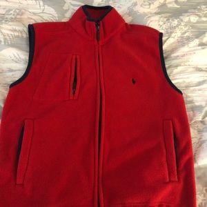 Ralph Lauren Fleece Vest women’s size small